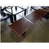 Image 2 : MODERN WOOD BENCH - 6 FOOT LONG