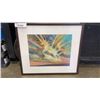 Image 1 : FRAMED AND SIGNED "SPIRIT HORSE EXPERIENCING TRANSCENDENCE" BY DIERDRE MCCAY
