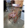 Image 1 : WOOD KIDS ROCKING CHAIR