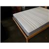 Image 3 : DOUBLE SIZE PINE BED FRAME WITH IKEA MATTRESS