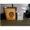 Image 1 : 2 FIRST NATIONS PORTRAITS ON CANVAS AND BOARD