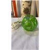 Image 8 : 2 LAMPS, LARGE CRIB BOARD, AND WOODEN CASE