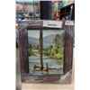 Image 1 : ORIGINAL 8 X 10 INCH PAINTING BY AMERICAN ARTIST DOUG MILLER
