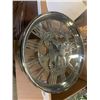 Image 2 : DECORATIVE METAL WALL CLOCK, ACRYLIC TABLE LAMP AND WORLD MAP CORK BOARD