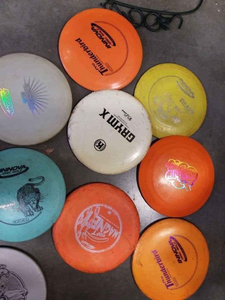 12 USED DISC GOLF DISCS 12-used-disc-golf-discs