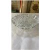 Image 8 : CRYSTAL FOOTED ROUND BOWL, ROSENTHAL WHITE VASE 6 INCHES TALL AND ROYAL WINTON 2 TIER LEAF CAKE SERV