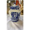 Image 2 : Signed salt glaze german jug and italian spode jar