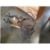 Image 2 : GRAPE VINE THEME 2 TIER BASKET AND MAGAZINE HOLDER