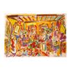 Image 1 : Wayne Ensrud "L'Ameloise (Michelin Three Star Restaurant)" Mixed Media Original Artwork; Hand Signed