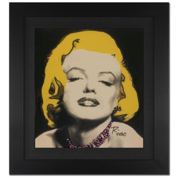Ringo Daniel Funes - (Protege of Andy Warhol's Apprentice - Steve Kaufman) - "Marilyn Seduction" Fra