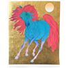 Image 1 : Guillaume Azoulay- Serigraph on paper with hand laid gold leaf "MONARQUE"