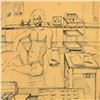 Image 2 : Neal Doty (1941-2016), Framed Original Drawing, Hand Signed with Certificate of Authenticity.