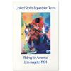 Image 1 : Leroy Neiman (1921-2012), "United States Equestrian Team/Riding for America/Los Angeles 1984" Fine A