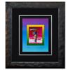 Image 1 : Peter Max- Original Lithograph "Sage with Umbrella and Cane on Blends"