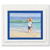 Image 1 : Lucelle Raad, "Ship Ahoy" Framed Original Acrylic Painting on Canvas, Hand Signed with Letter of Aut