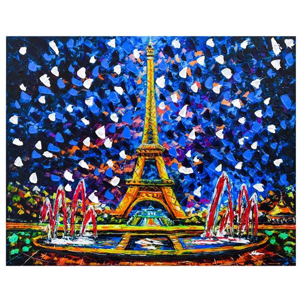 Svyatoslav Shyrochuk- Mixed Media "Paris View"