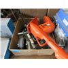 Image 1 : Six 4" Casters & Black & Decker Hedge Trimmer