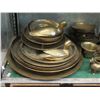 Image 2 : Shelf Lot of Brass Collectibles