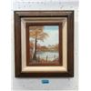 Image 1 : Oil on Canvas Painting Signed "Evans"