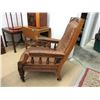 Image 2 : Antique Parlour Chair with Carved Wood Frame