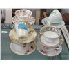 Image 1 : 8 China Teacup and Saucer Sets