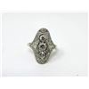 Image 1 : Estate - 10KT Gold and Diamond Ring
