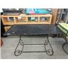 Image 1 : Metal Garden Table - 24" x 38" x 30" tall.