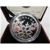 Image 2 : 2011 Canada Fine Silver Crystal Snowflake Coin