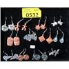 Image 1 : 12 New Pairs of Frederick Design Metal Earrings