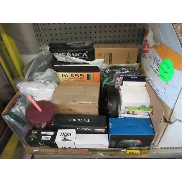 Box Lot of Assorted Household Merchandise