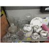 Image 1 : Shelf Lot of China, Glass and Crystal