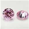 Image 1 : Stunning Brilliant Pink Lab Diamond 8.00 MM - VVS