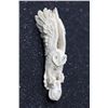 Image 1 : Hand Carved Antler 3D Owl Pendant