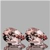 Natural Peach Pink Morganite Pair [Flawless-VVS]