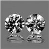 Image 1 : Natural White Sapphire Pair {Flawless-VVS1}