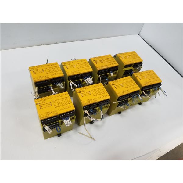 LOT OF PILZ PN0ZX9P SAFETY RELAY SWITCH