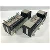 Image 2 : (2) - ALLEN-BRADLEY 1756-A10 10 SLOT CHASIS W/ POWER SUPPLY 1756-PA75 & MODULES AS SHOWN IN THE PICS
