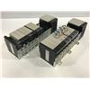 Image 2 : (2) - ALLEN-BRADLEY 1756-A10 10 SLOT CHASIS W/ POWER SUPPLY 1756-PA75 & MODULES AS SHOWN IN THE PICS
