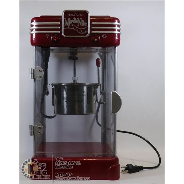 BETTY CROCKER MOVIE NIGHT POPCORN POPPER