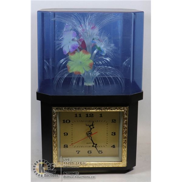 VINTAGE FIBER OPTIC CLOCK