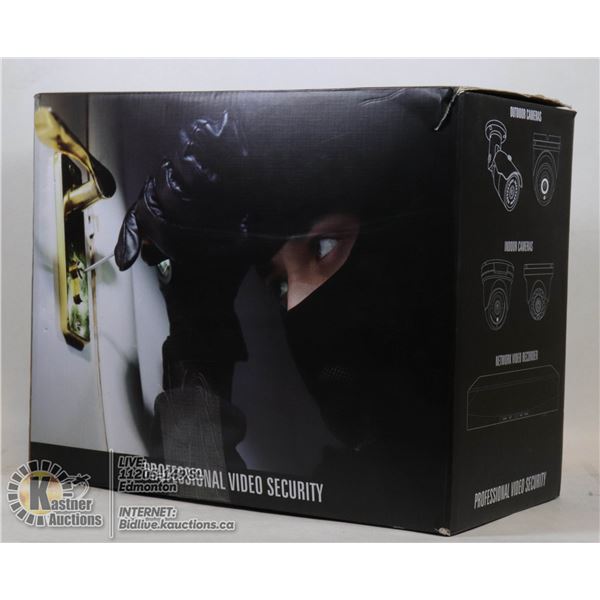 PROFESSIONAL VIDEO CAMERA SECURITY SYSTEM