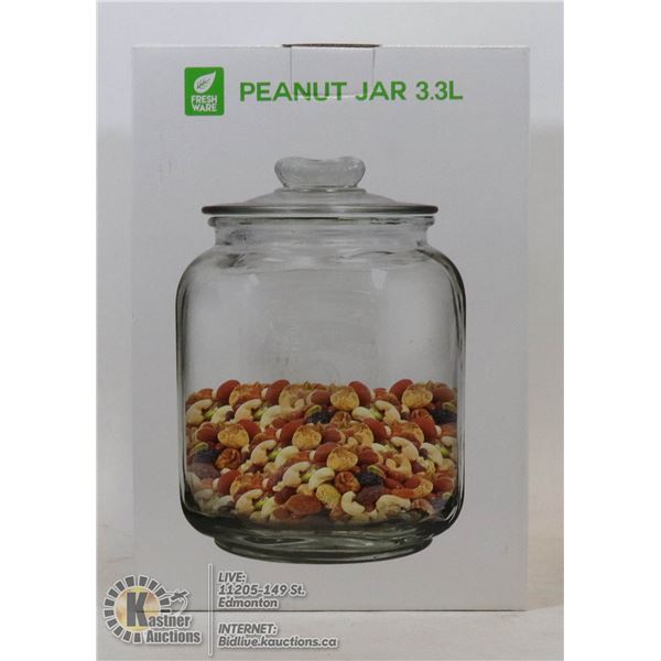 NEW 3.3L PEANUT STORE DISPLAY JAR