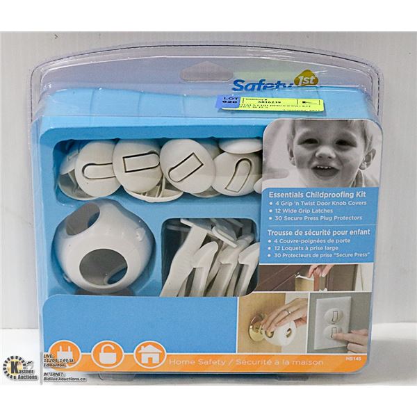 ESSENTIALS CHILDPROOFING KIT INCLUDES 46 PCS