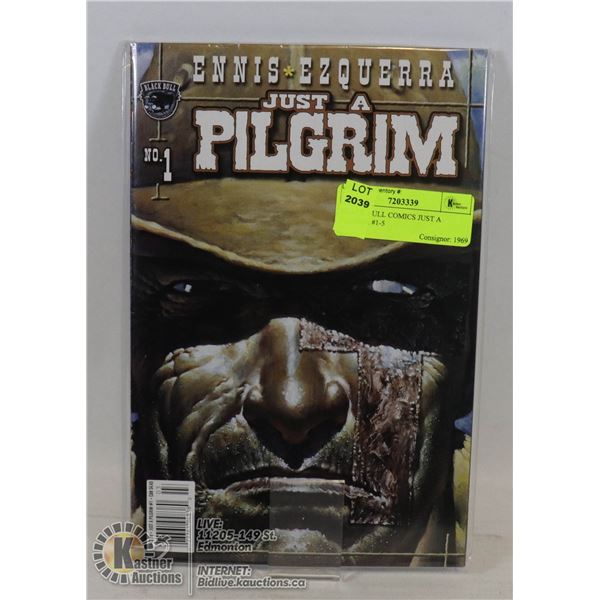 BLACK BULL COMICS JUST A PILGRIM #1-5