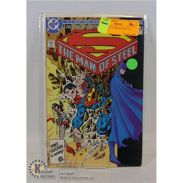 DC COMICS SUPERMAN MAN OF STEEL #3