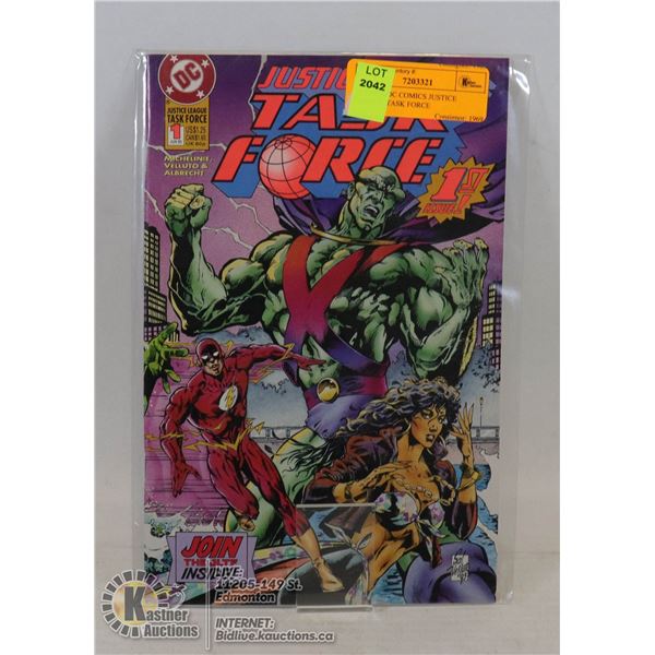 #1 ISSUE DC COMICS JUSTICE LEAGUE TASK FORCE