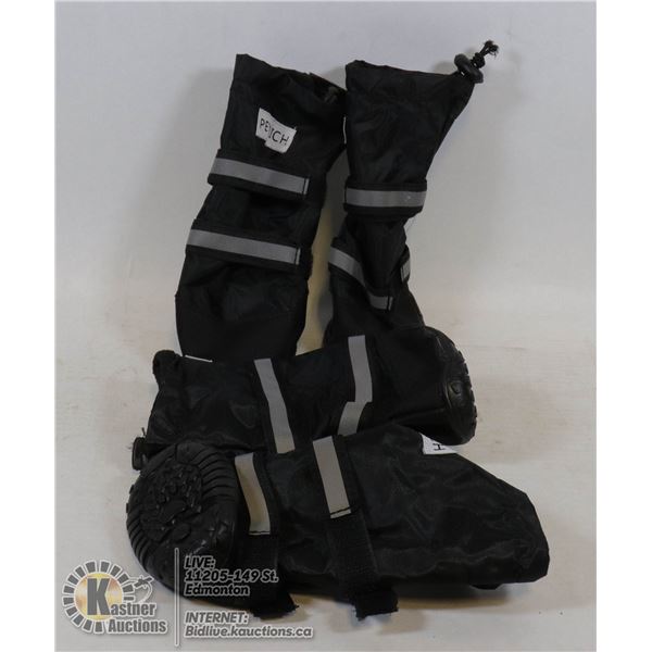 SET OF 4 DOG BOOTIES SIZE LARGE