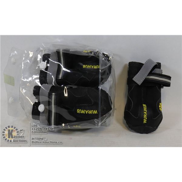 SET OF 4 DOG BOOTIES SIZE SMALL