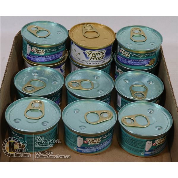 CASE OF FANCY FEAST CAT FOOD