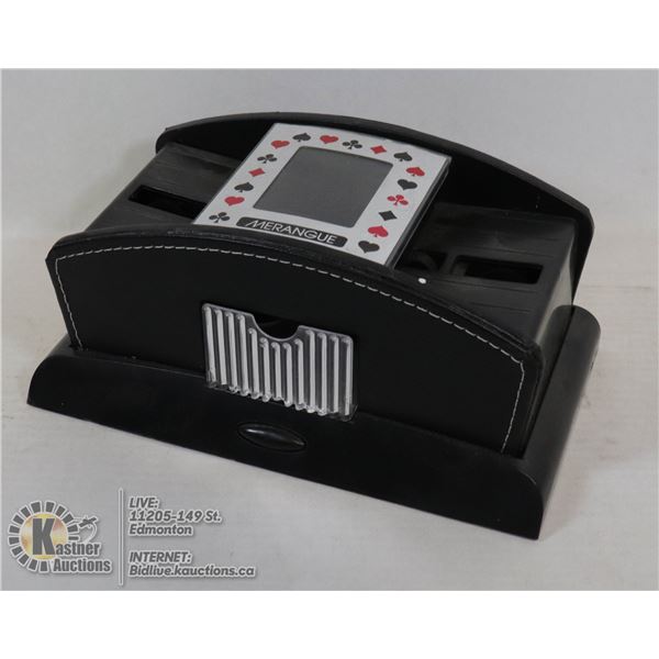 MERANGUE ELECTRIC CARD SHUFFLER